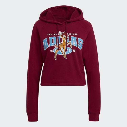 Adidas Bambi Collegiate Hoodie Bordeaux, Women