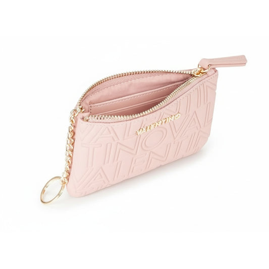 Mario Valentino Embossed Logo Wallet Pink (VPS8PG101-089) Women