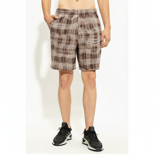 Adidas Shorts AOP SHORT (HM4949-BROWN) Men