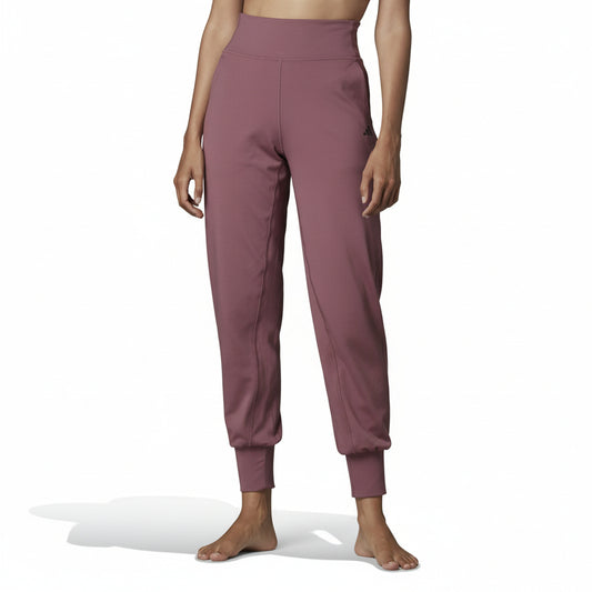 Adidas High-Waist Jogger Pants Mauve, Women