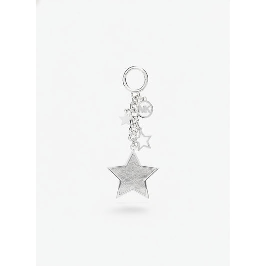 Michael Kors Star Charm Keychain Silver, Women