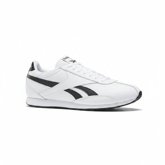 Reebok R400 Classic White Black Sneakers, Men