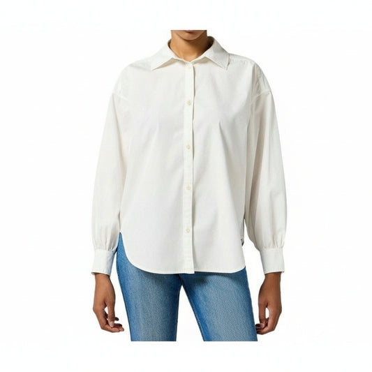 Wrangler Cool Girl Oversized White Shirt, Women