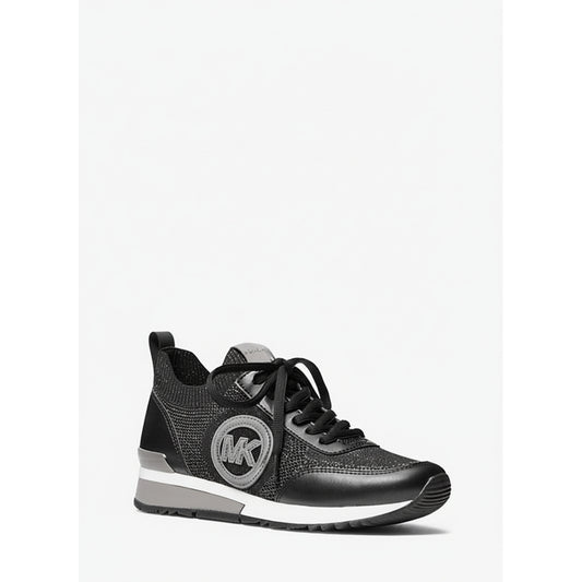 Michael Kors Jenkins Knit Trainer Black, Women