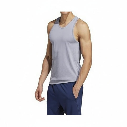 Adidas Tank Top YOGA BASE TANK (IB7889-SILVER) Men