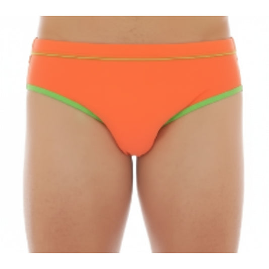 Moschino Orange High Waist Bikini Bottom (A42084901-1035) Women