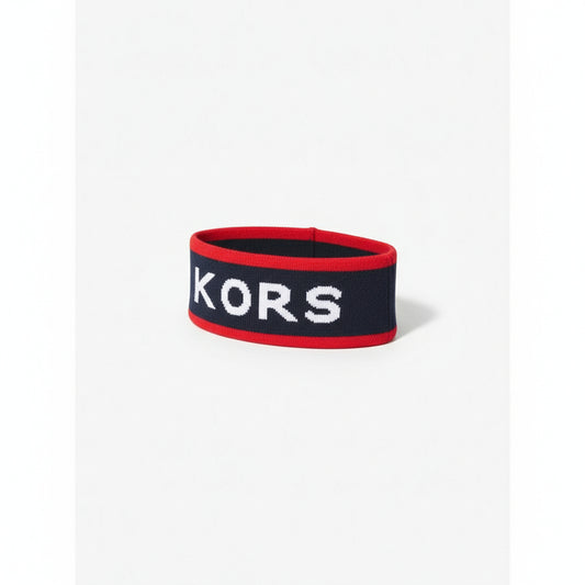 Michael Kors Logo Knit Headband Blue, Women