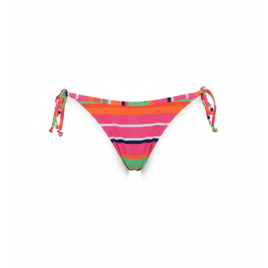 Moschino Multicolor Striped Tie Side Bikini Bottom (A59259427-1888) Women