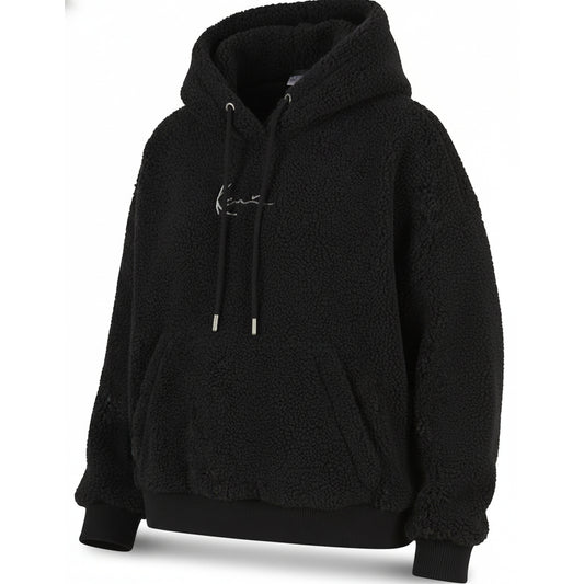 Karl Kani Sherpa Fleece Hoodie Black, Men
