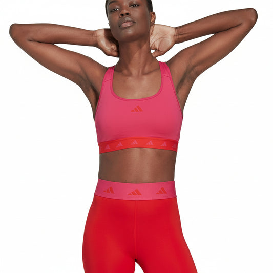 Adidas Denim WORKOUT BRA - MEDIUM (HN7275-RED) Women