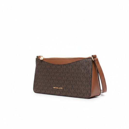 Michael Kors Arden Signature Crossbody Bag Brown (35F5G4XC8B-BROWN) Women