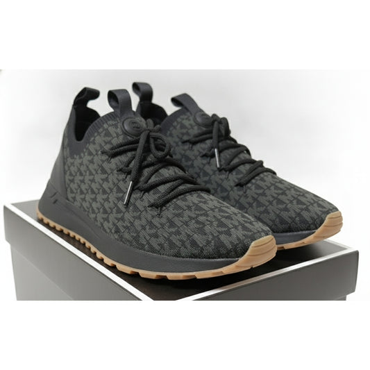 Michael Kors DAX Monogram Knit Sneaker Black, Men