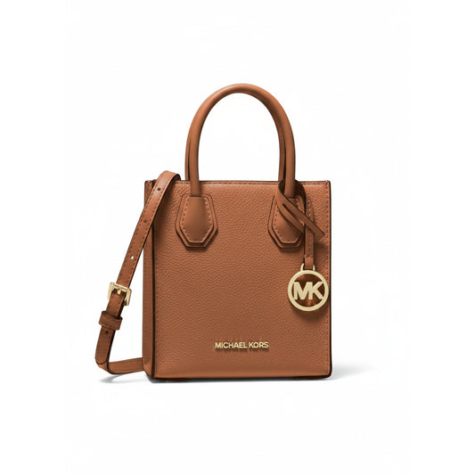 Michael Kors Small Crossbody Handbag Cognac Brown (35S1GM9T0L-LUGGAGE) Women