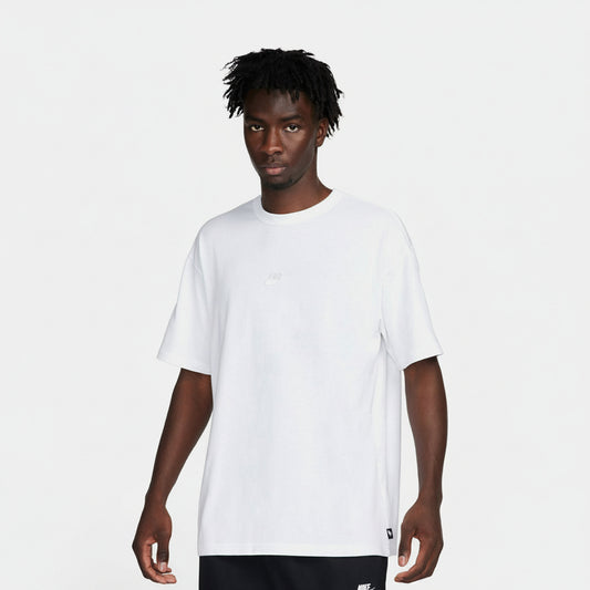 Nike Oversized White Cotton T-Shirt Men, Men