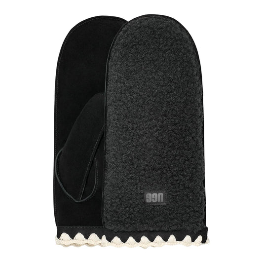 UGG Fluff Mittens (101031-BLK) Women