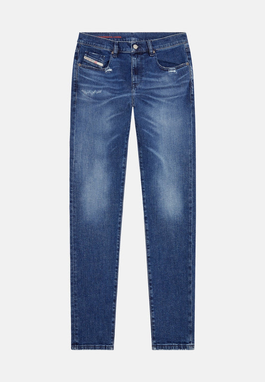 Diesel 2019 D-STRUKT 09F55 Slim Jeans Blue (DI122G115-K11) Men
