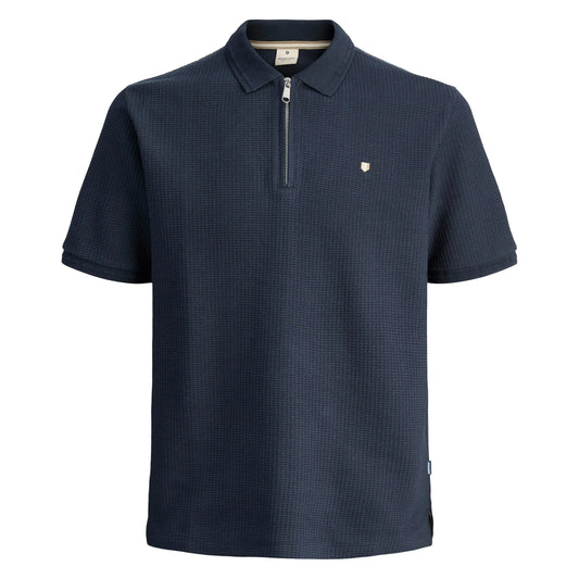 Jack & Jones Cameron Zip Polo (12284397-SEABORNE) Men