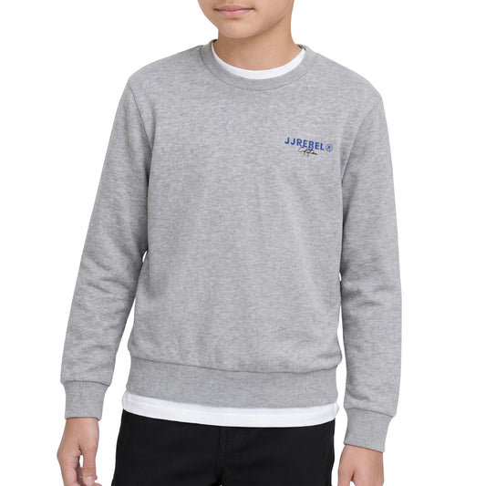JJ Rebel Hayden Crew Neck Sweater (12291256-LIGHTGREYM) Kids