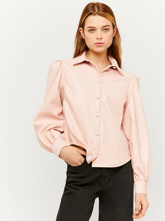 Shirt, Pink, Women
