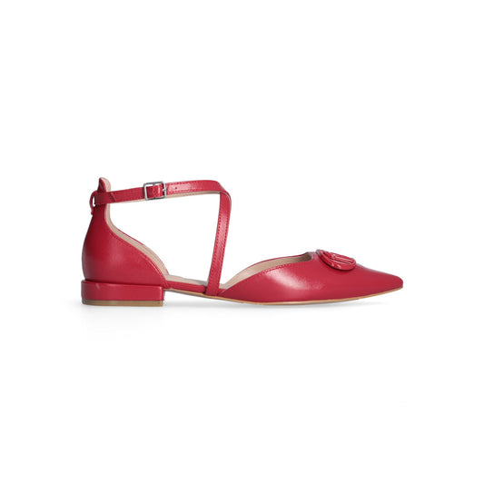 VIOLA 19 - TWO PIECES SHINY NAPPA ROSSO POMPEIANO Women