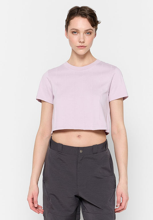 Jordan W J KNIT TOP Purple (ZZO373D21-I00) Women