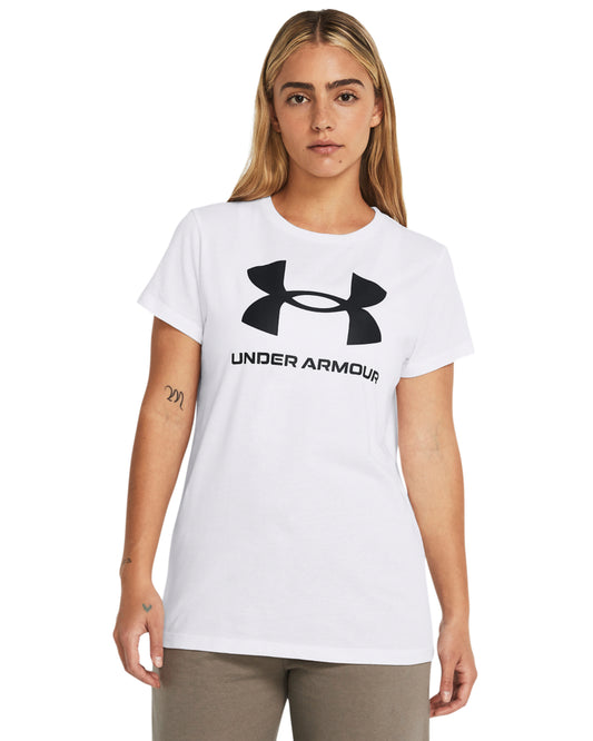 UA LOGO SS (1356305-111) Women