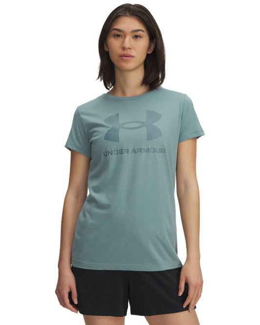 UA LOGO SS (1356305-323) Women