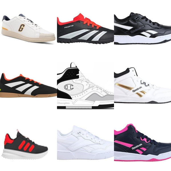 Kids' Sports Shoes - adidas, Reebok, Kappa cover