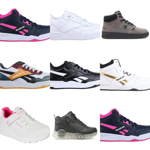 Kids' Sports Shoes - Reebok, Sprandi, adidas cover