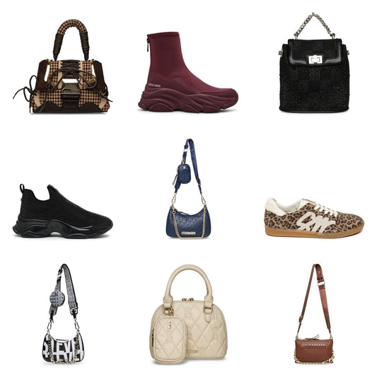 F/W Steve Madden Sneakers & Handbags cover