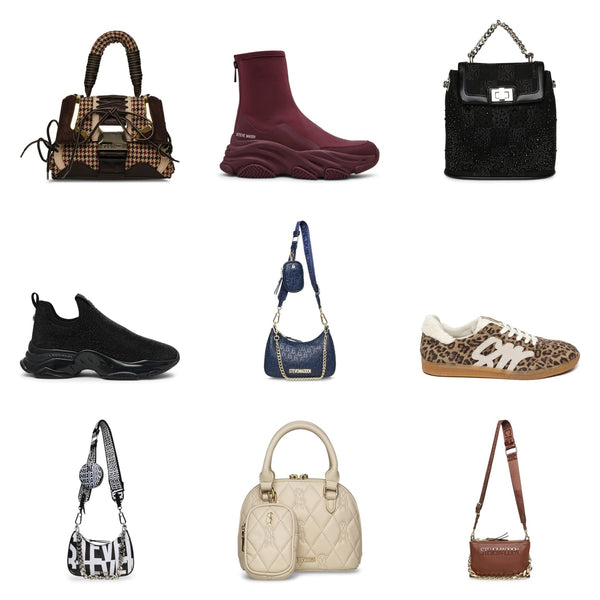 F/W Steve Madden Sneakers & Handbags cover
