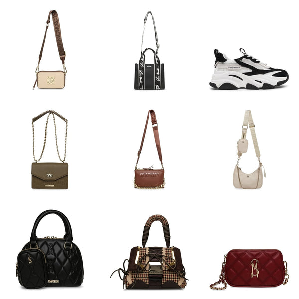F/W Steve Madden Sneakers & Handbags cover