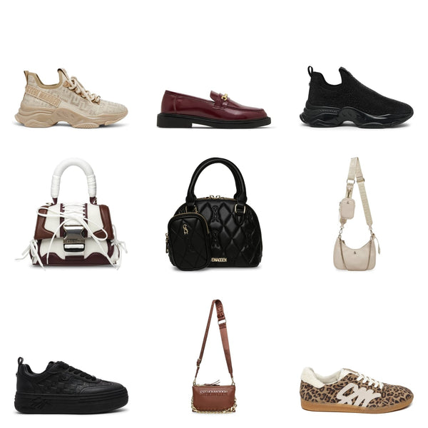 F/W Steve Madden Sneakers & Handbags cover