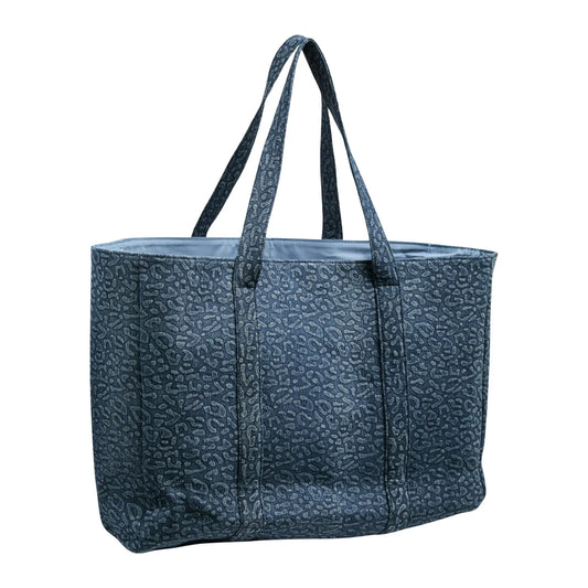 Pieces Tailina Denim Shopper Bag (17157731-BLUEDENIM) Women