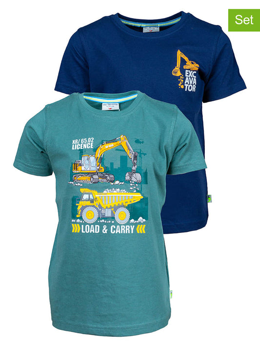 Salt and Pepper 2-Piece Set: Shirt Multicolour Kids