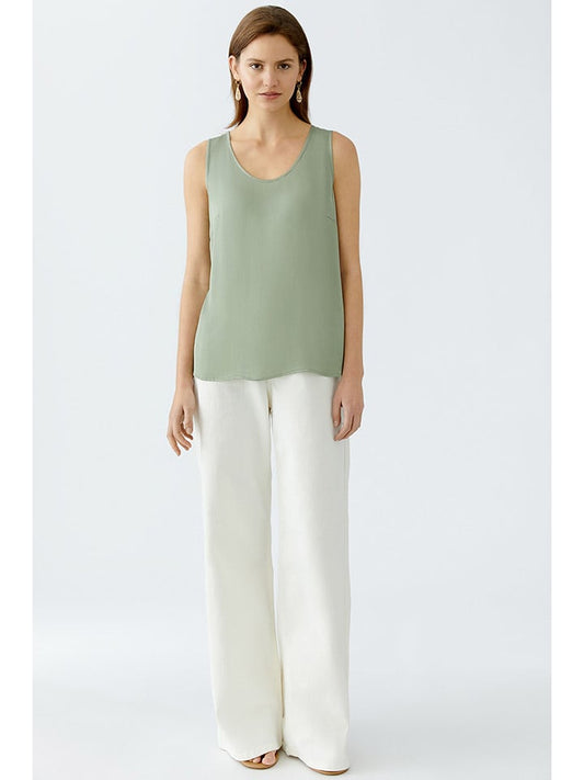 Oui Top Green Women