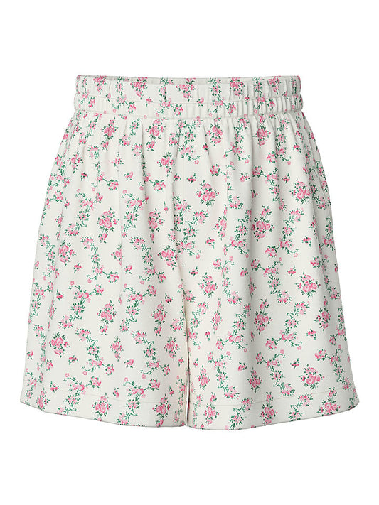 Pieces Shorts "Nya" Cream / Pink Women