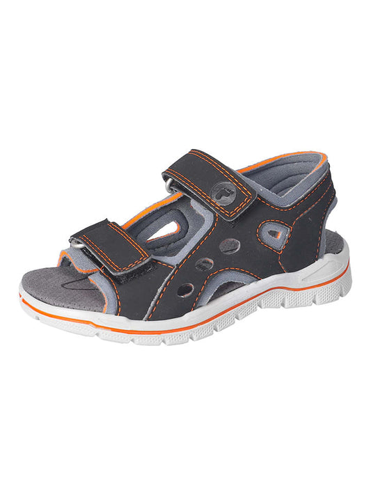 Ricosta Sandal "Miro" Black / Grey Kids