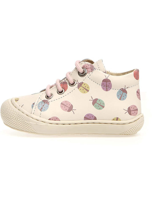 Naturino Leather First Walker Shoes "Cocoon" Cream Kids