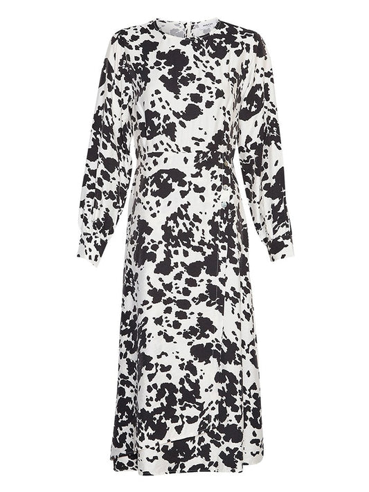 MOSS COPENHAGEN Dress "Karalynn" White / Black Women