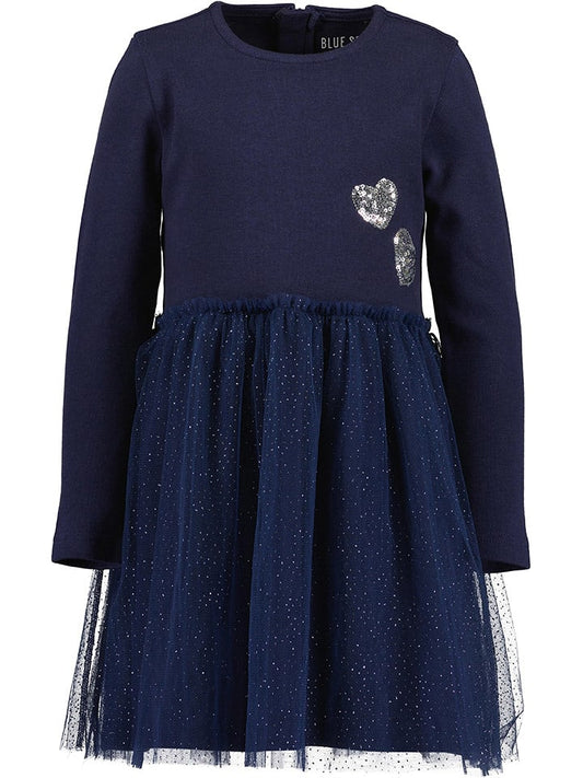 Blue Seven Dress Navy Kids
