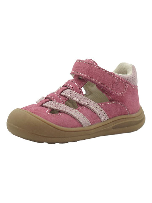 lamino Leather Sandals Pink Kids