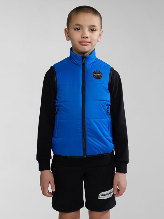 Napapijri Reversible Quilted Vest Blue / Navy Unisex
