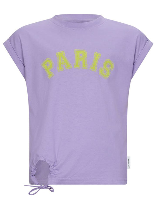 Retour Shirt "Poissy" Purple Kids
