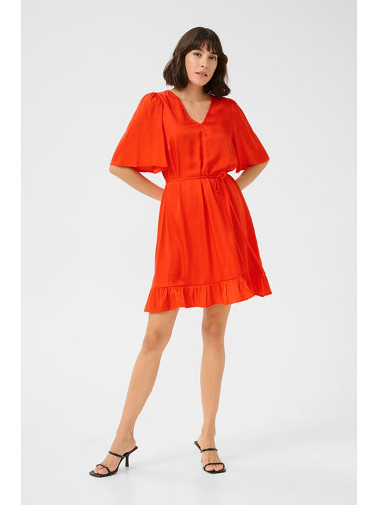 Kaffe Dress Orange Women
