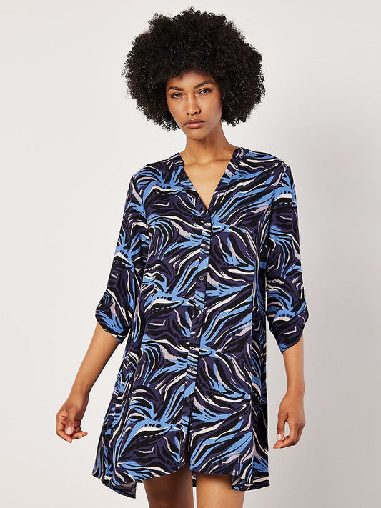 Apricot Dress Navy / Light Blue Women