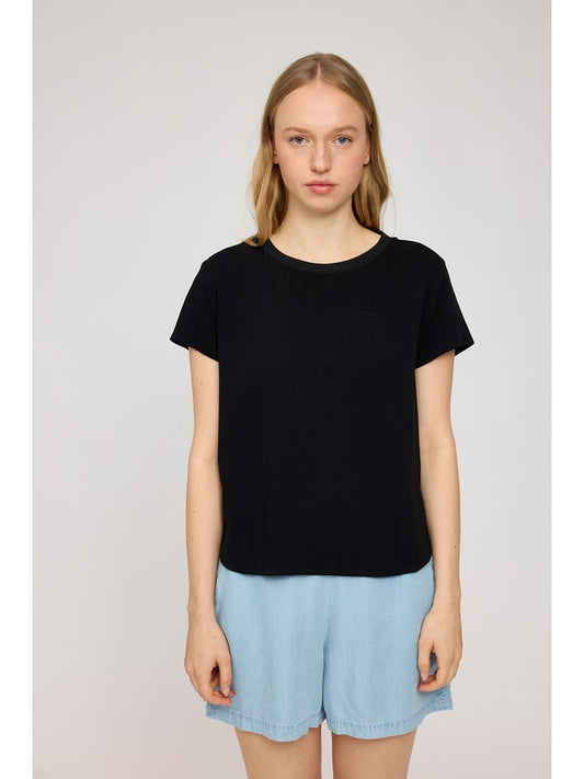MAZINE Shirt "Crew Neck" Black Women