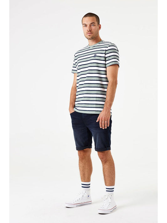 Garcia Shirt Green / Navy / White Men