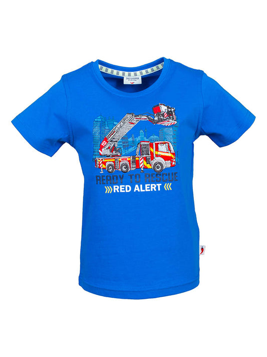 Salt and Pepper Shirt Blue Kids