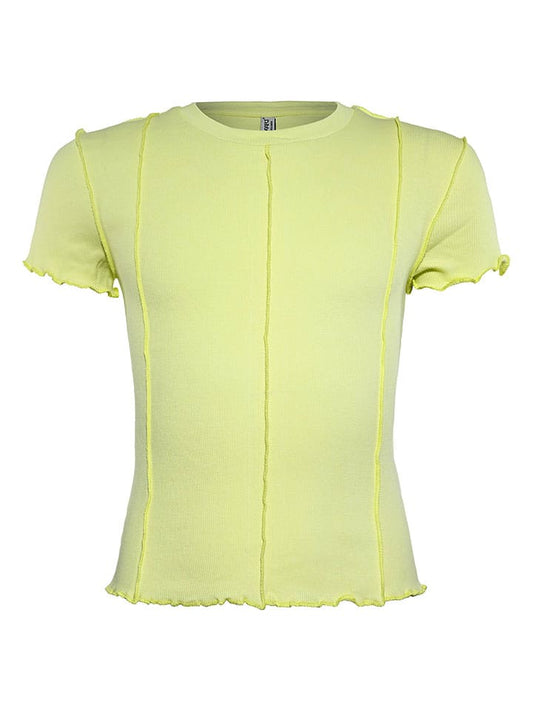 Blue Effect Shirt Light Green Kids